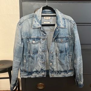 Madewell Boxy Crop Jean Jacket